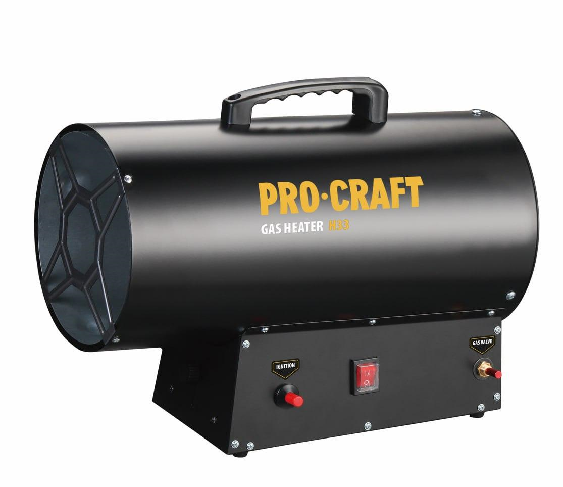 Plynový teplovzdušný ohrievač Procraft H33 | H33 Plynový teplovzdušný ohrievač Procraft H33 | H33