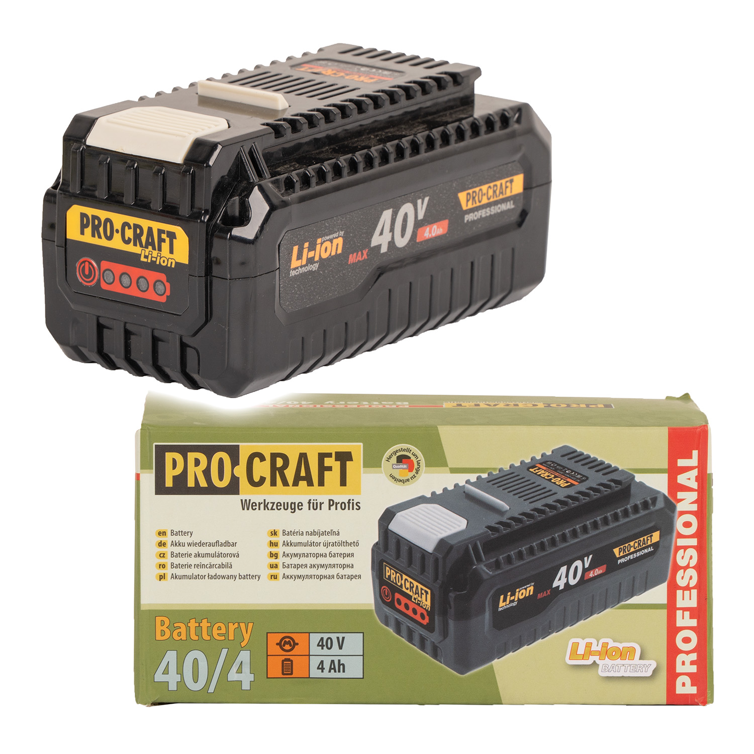 Akumulátor 40V Li-ion Akumulátor 40V Li-ion