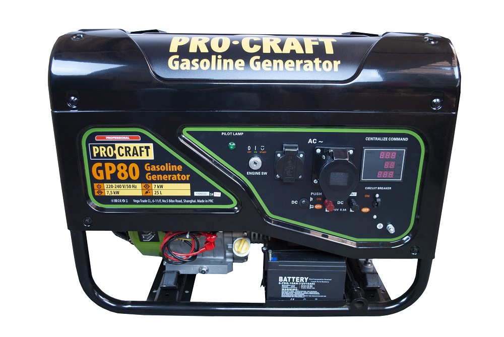Benzínový elektrický generátor mod.GP80 | GP80 Benzínový elektrický generátor mod.GP80 | GP80