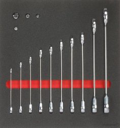 Modul 2/3 Kľúč vidl.-očko račňa 8-24mm 14ks 61750085 Format