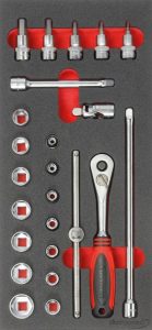 Modul 1/3 Sada gola+imbus 24ks 61750100 Format