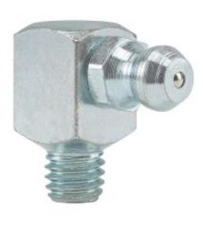 Hlavica maz.guľová uhlová 90°KM 6x1 1297 (08306)