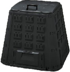 Kompostér EVOGREEN 630 lt čierny