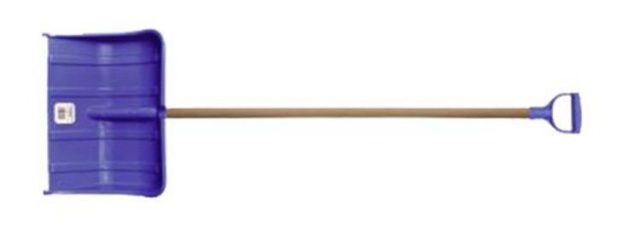 Odhrňovač snehu ALPIN 2A (PRADED) modrý 490x360 lišta Al