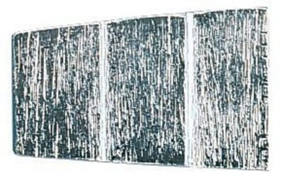 Klin do sekier a palíc plochý kovaný 3025/07