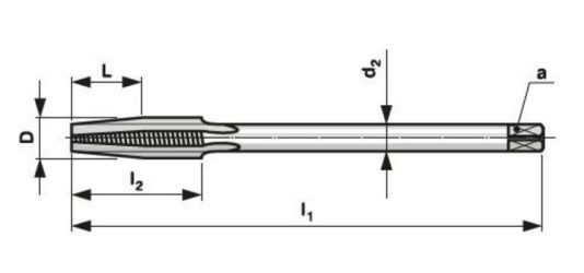 Závitník maticový 223064 NO G 1/4"