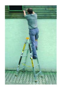 Rebrík dvojak štafle FORTE 2x 5 1