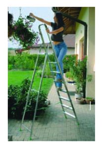 Rebrík schodíky jednostranné EUROSTYL 1x4 1