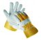 Rukavice Eider žltá-sivá č. 10