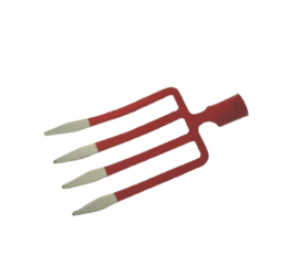 Vidly 4 hroté rycie široké kované 1000g 5082 61012