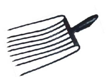 Vidly 9 hroté na štrk a kameň F118-9T 7359