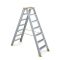 Rebrík schodíky obojstranné FORTE 2x8  1
