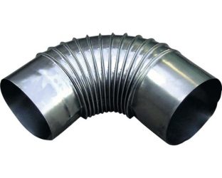 Koleno dymové priemer 120 mm