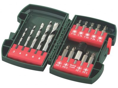 Metabo Sada bitov a vrtákov 15D