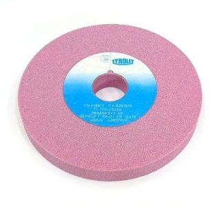 Brúsny kotúč 175x20x20 mm umelý korund svetlo ružový