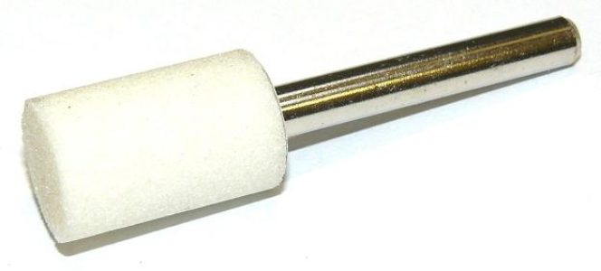 Brúsne teliesko 25x25x6 mm valcové so stopkou tvar T52