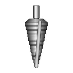 Vrták stupňovitý Ø 2