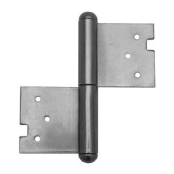 Záves dverový 100/100mm dvojdielny