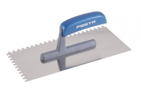 Hladidlo nerez 280 x 130 mm 6-zubé drevená ruk.31111