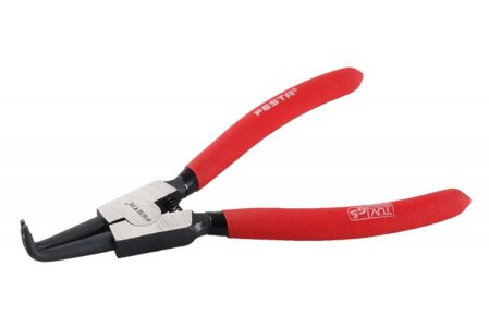 Kliešte na segerové krúžky vonkajšie zahnuté 180 mm 17193