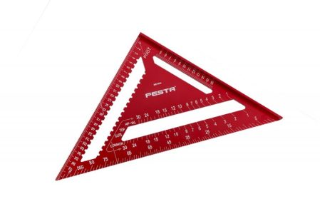 Trojuholník stolársky 300mm ALU multifunkčný 14421