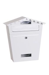 Schránka poštová 290 x 360 x 105 mm biela 70101