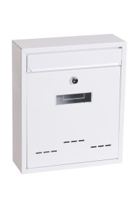 Schránka poštová 310 x 260 x 90 mm biela 70102