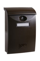Schránka poštová PVC hnedá 24 x 10.5 x 34.5 cm 70114***