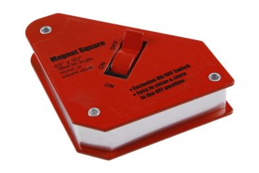 Magnet uhlový  95x109x25mm vypínač 70091