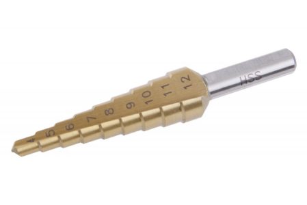 Stupňový vrták FESTA HSS 4-12 mm