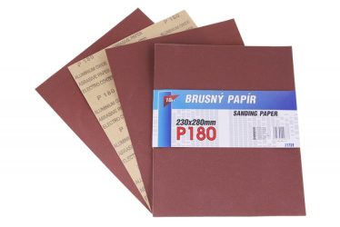 Papier brúsny 230 x 280 mm P180 10 ks 21721