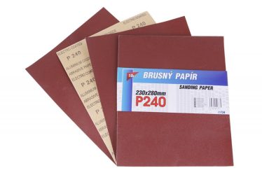 Papier brúsny 230 x 280 mm P240 10 ks 21724