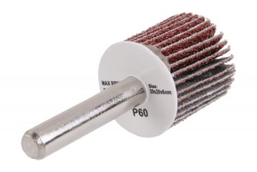 Kotúč B 20 x 20 x 6 mm na stopke lamelový P60 21851