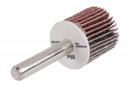 Kotúč B 20 x 20 x 6 mm na stopke lamelový P60 21851