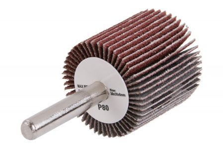 Kotúč B 30 x 30 x 6 mm na stopke lamelový P80 21857