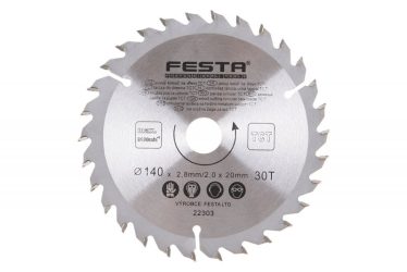 Kotúč pílový 140 x 20 mm 30 zubov TCT Festa 22303