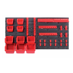 Panel závesný 10 Boxov a 22 držiakov na náradie ORDERLINE 800x195x392 KOR4-S411/3020