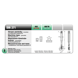 Závitník strojný 371 M10 HSSE 192100 s lamačom
