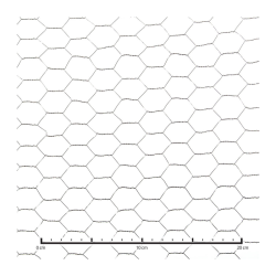 Pletivo hexagonálne pozinkované 20