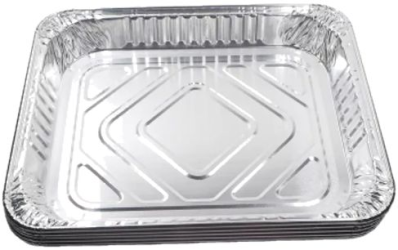 Miska BBQ obdĺžniková 318*262*63 mm bez otvorov