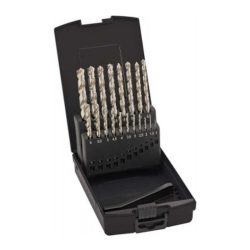 Sada vrt. špirál. DIN338 HSS-Co5 vybrus.N 1-10mm 10770001 FORTIS