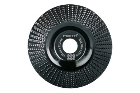 Kotúč rašplový plochý jemný 125x22.2mm 21805