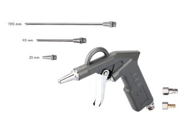 Pištol ofukovacia s nastavcami FESTA 48004