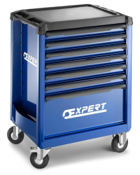 Vozík montážny prázdny 7 zásuviek E011208