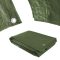 Plachta Procraft GT10x12 120g/m2 nepremokavá so sieťovinou 10x12 m zelená | GT10x12