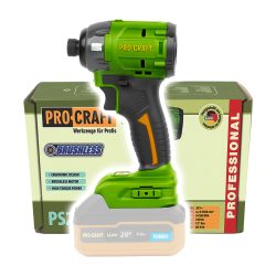 Akumulátorový rázový uťahovák Procraft PS22bb (bez akumulátora a nabíjačky) | PS22bb