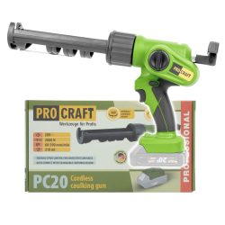 Akumulátorová vytláčacia pištoľ Procraft PC20bb (bez akumulátora a nabíjačky) | PC20bb