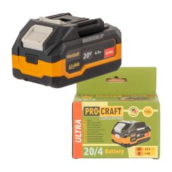 Baterie akumulátorová Procraft 20/4 Ultra | 20/4 Ultra