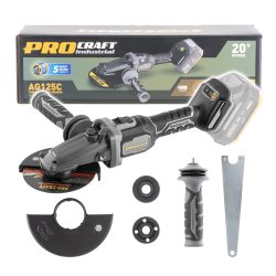 Aku uhlová brúska Procraft AG125C (bez baterie a nabíječky) | AG125C bb