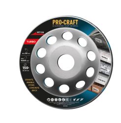 Diamantová brúsna čaša Procraft WT150 Turbo | WT150